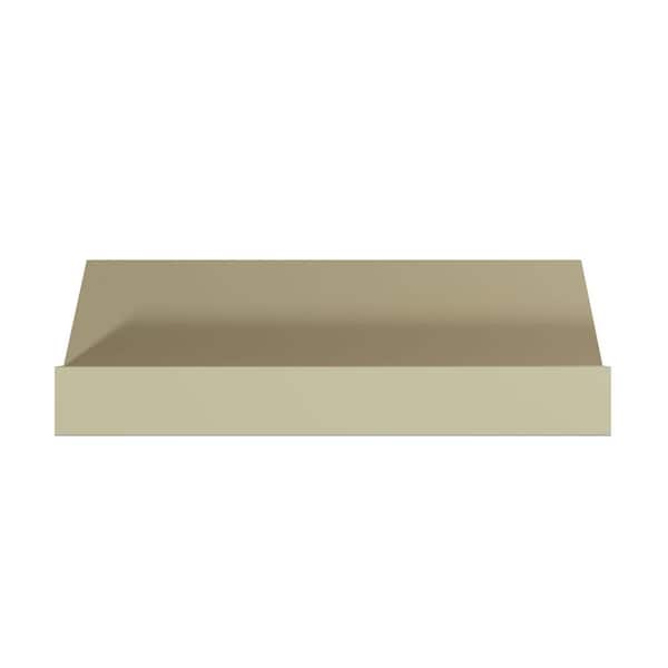 Ekena Millwork Cleo 4 in. D x 5 in. W x 94.5 in. L Polyurethane Crown Moulding