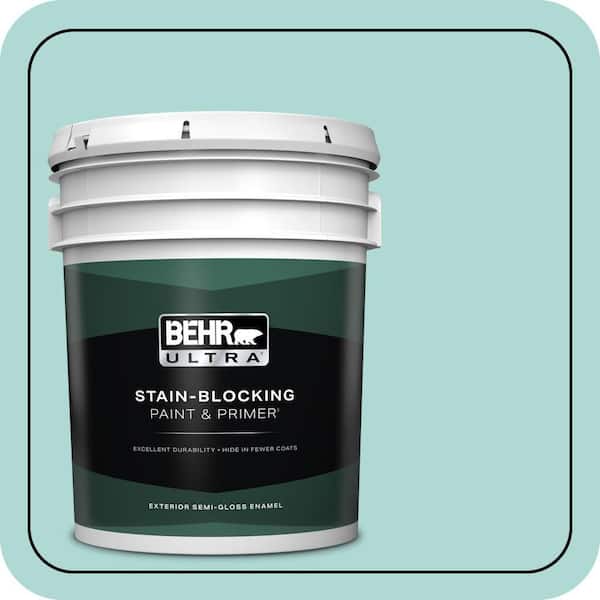 BEHR ULTRA 5 gal. #M450-3 Wave Top Semi-Gloss Enamel Exterior Paint & Primer