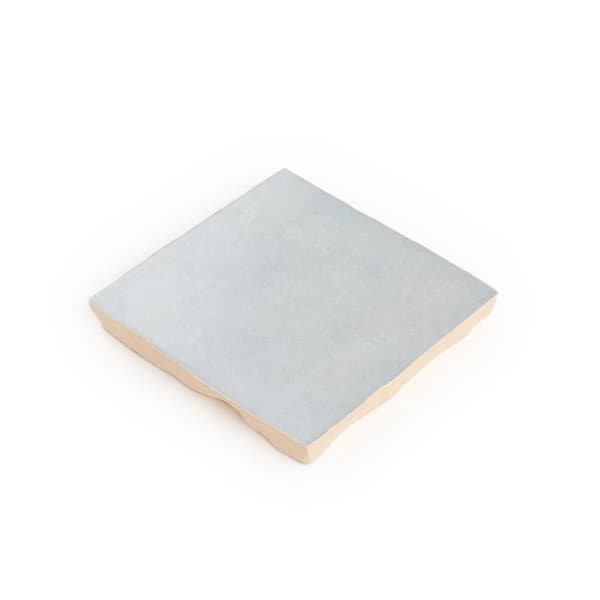 Jeffrey Court Blue Zellige 4 in x 4 in Subway Matte Ceramic Wall