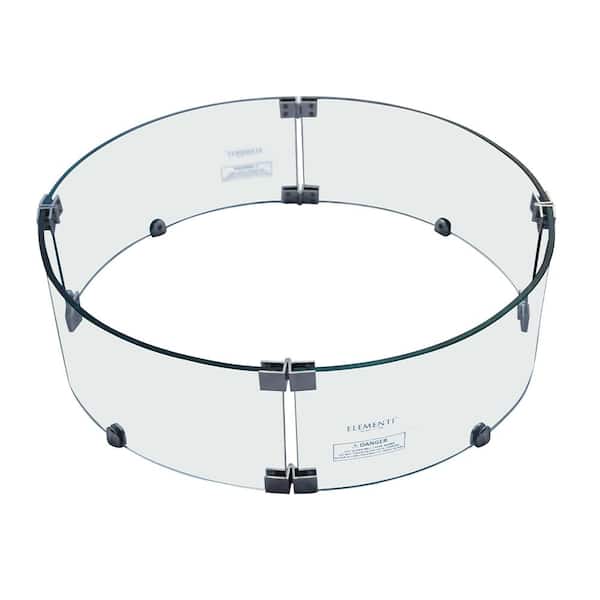 Elementi Fiery Rock 25 in. Fire Pit Windscreen