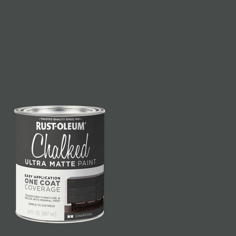 30 oz. Chalked Charcoal Ultra Matte Interior Paint (2-Pack) price history on PriceWatchPro