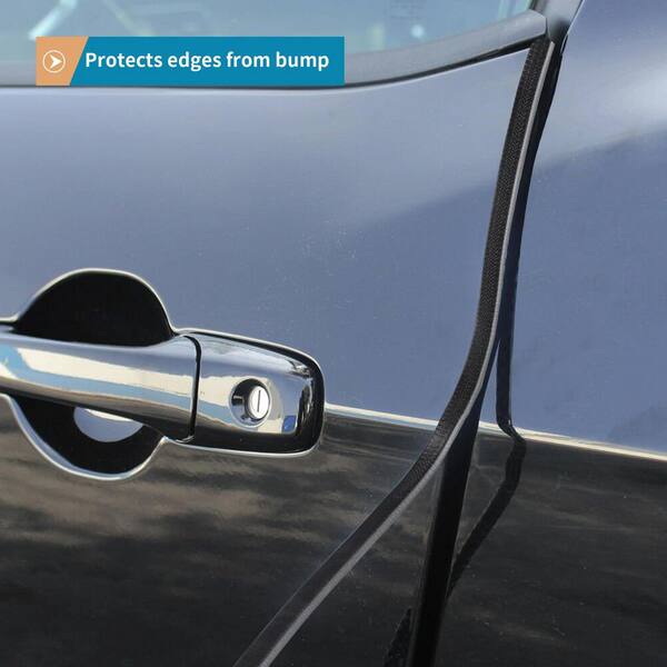 0.59×0.9 Rubber U Channel Bulb Trim Seal,Flexible PVC Edge Guard Tri – usauto