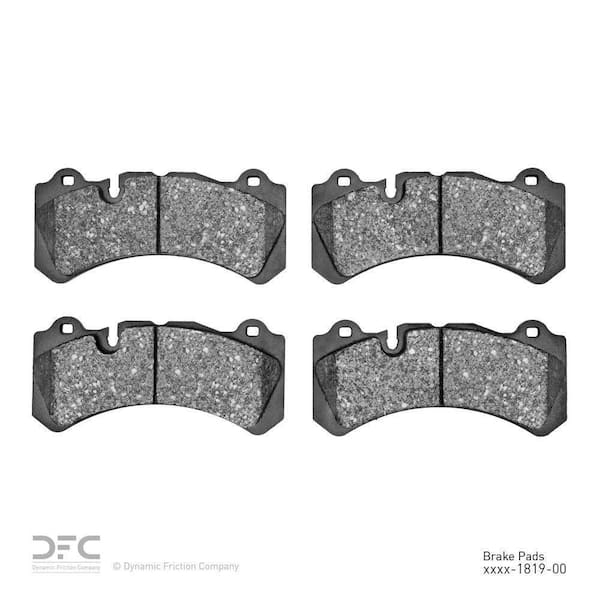 Dfc 5000 Euro Ceramic Brake Pads 1600 1819 00 The Home Depot