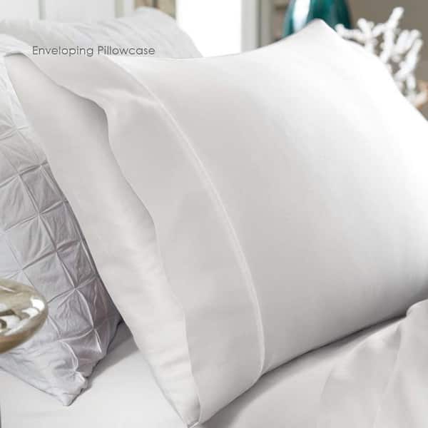 4 Pack Natural Comfort 2nd Generation Antimicrobial Pillow Protector  Encasement - Natural Comfort Store