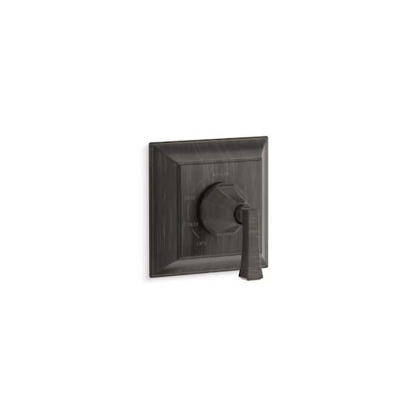 KOHLER Memoirs Stately 1-Handle Tub and Shower Faucet Trim Kit with Deco Lever Handle in Polished Chrome (Valve not included)