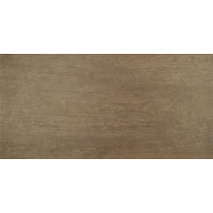 Metropolis Taupe 12 in. x 24 in. Matte Porcelain Stone Look Floor and Wall Tile (14 sq. ft./Case)