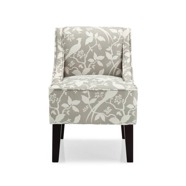 Unbranded Marlow Platinum Bardot Accent Chair