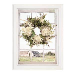 1 in. x 19 in. Multicolor Pleasant View Handmade Framed Paper Art Print Home Wall Decoration Lori Deiter for Living Room