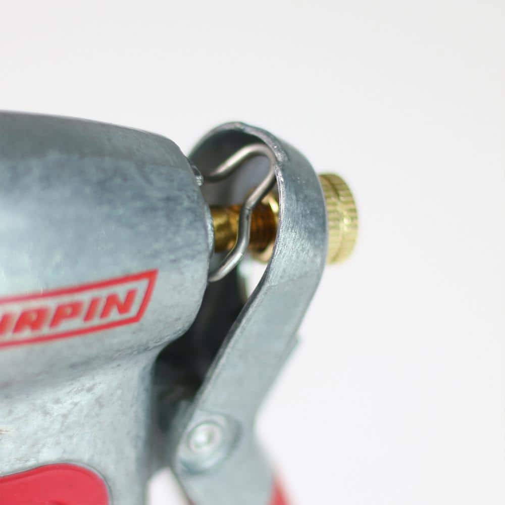 Heavy Duty Steel Handheld Adjustable Spray Nozzle with Brass Tip