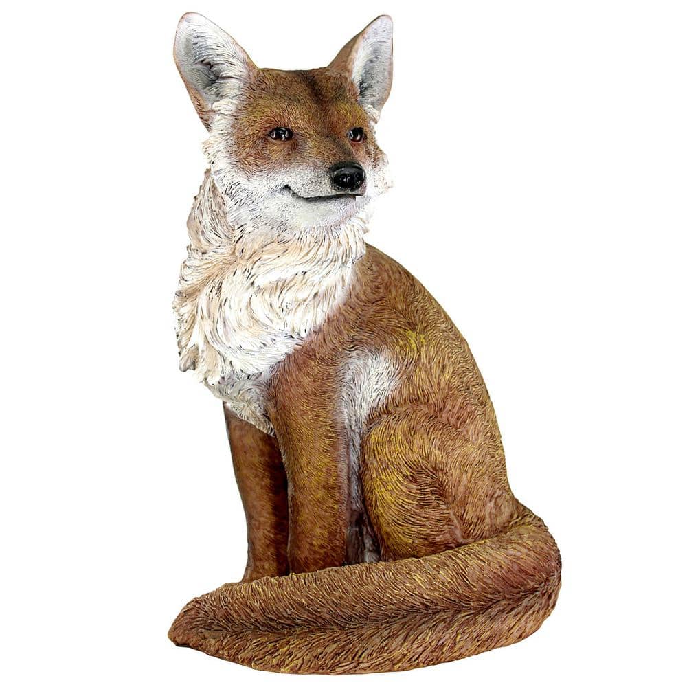 15 in. H Fabian The Flamboyant Fox Garden Statue