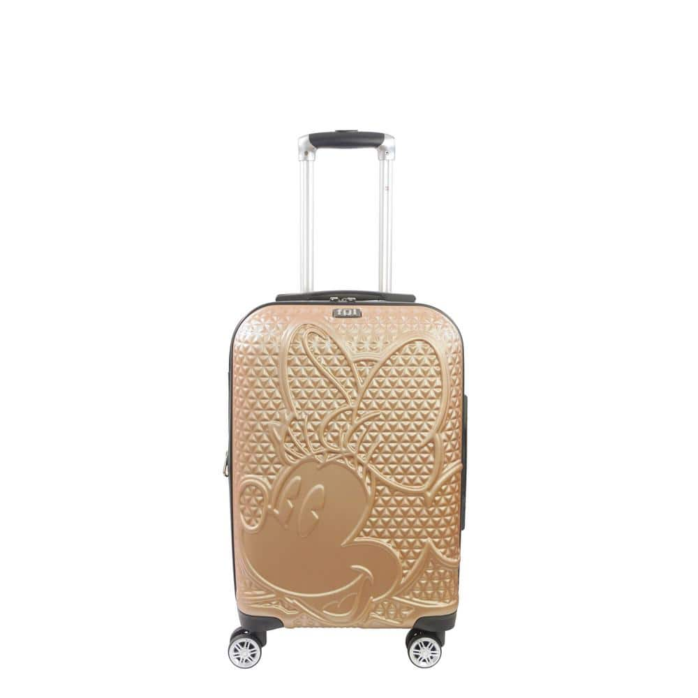 Disney Minnie Mouse Rolling Luggage 3 Piece Set Taupe