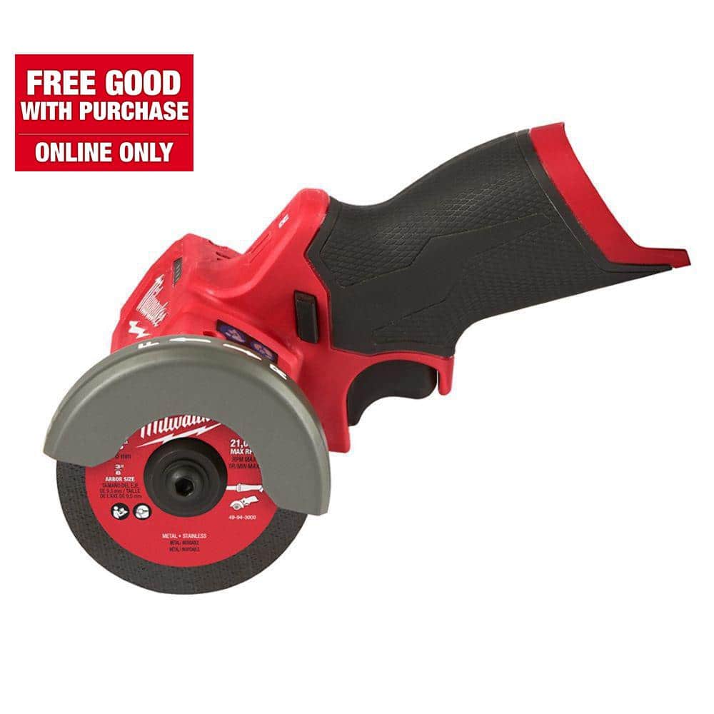 Milwaukee M12 FUEL 12V Lithium-Ion Brushless Cordless 3 in. Cut Off Saw (Tool-Only) 2522-20 Sansujyuku sansujyuku.com