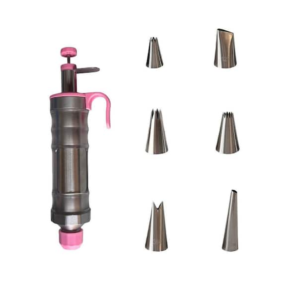 Dessert Decorating Piping Syringe Set, Cake Decorating Tool Cookie Gun Press, Icing Decoration Gun, Frosting Piping Kit