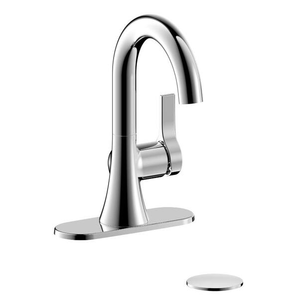 Ultra Faucets Polished Chrome Nita Collection Single-Handle Lavatory Faucet