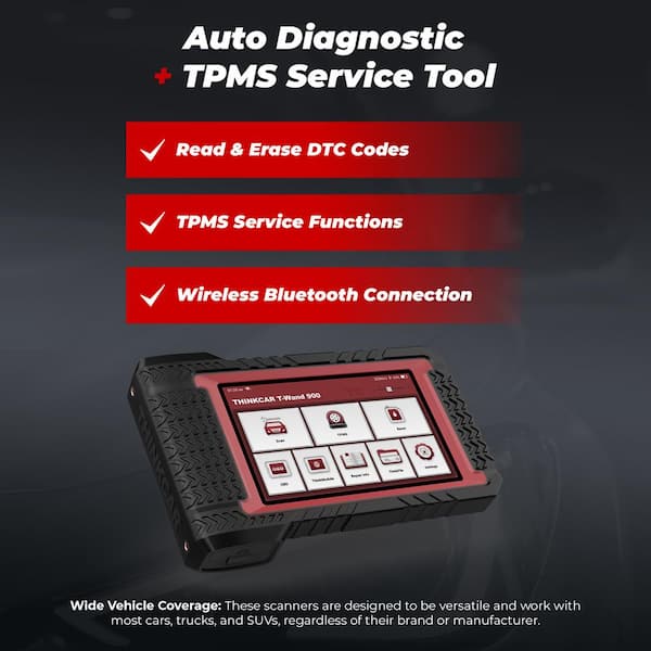 Full System Diagnostic Scan Tool Sensor Relearn and Program TPMS TWAND 900