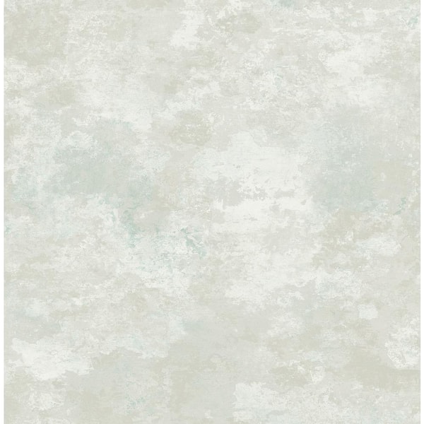 Seabrook Designs 56 sq. ft. Metallic Fog Farnham Faux Stucco Unpasted ...