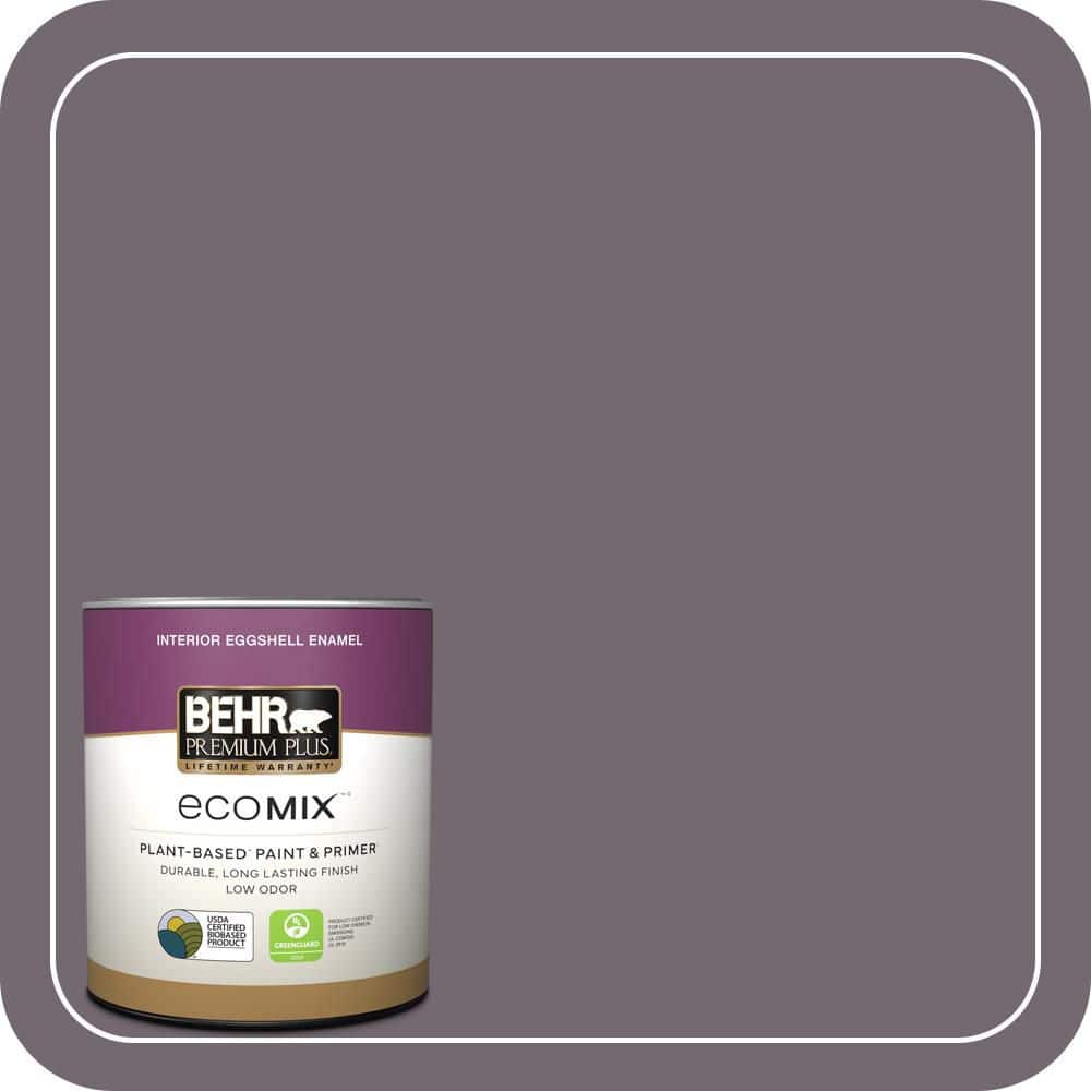 1 qt. #MQ1-33 Sultry Smoke Eggshell Enamel EcoMix Plant-Based Interior Paint & Primer price history on PriceWatchPro