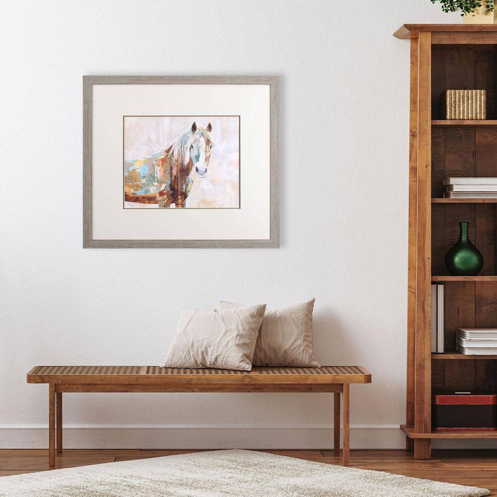 Dappled Horse by Chandon 1 Piece Framed Giclee Culture Art Print 30 in. x 34 in. price history on PriceWatchPro