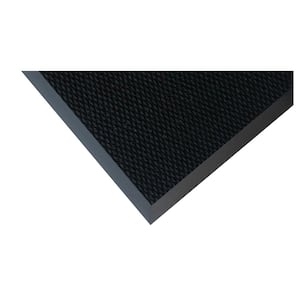 Black 72 in. x 192 in. Teton Residential Commercial Mat