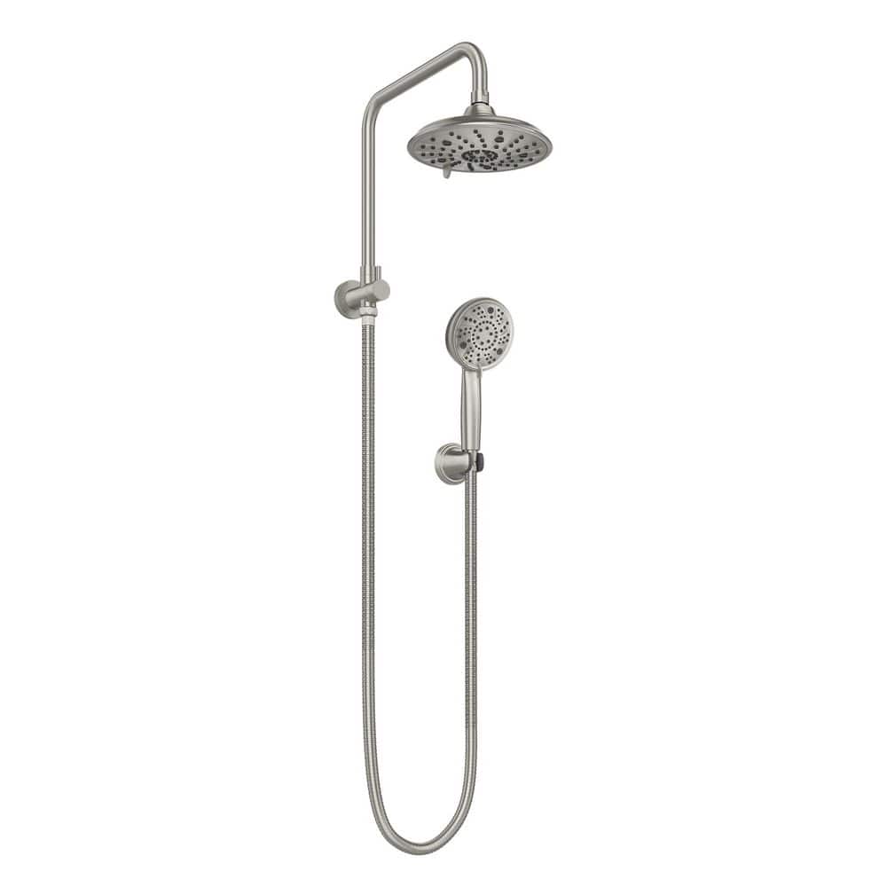PULSE Showerspas Laguna 8-Spray Patterns 2.5 GPM 8 in. Wall Mount