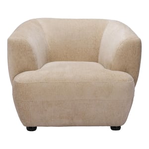 ZUO Hull Beige Accent Chair 110106 - The Home Depot