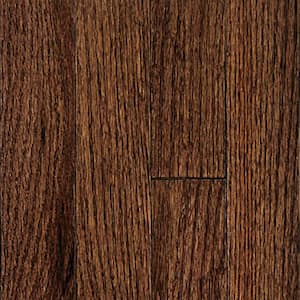 Take Home Sample- Oak Bourbon Solid Hardwood Flooring - 5 in. x 7 in.