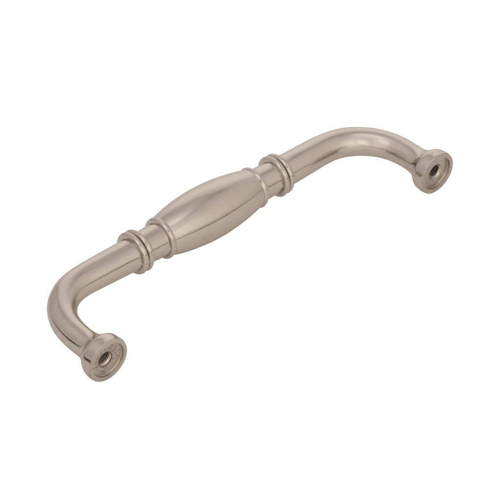 Polished Nickel 5-1/16 Inch Traditional Bar Pull