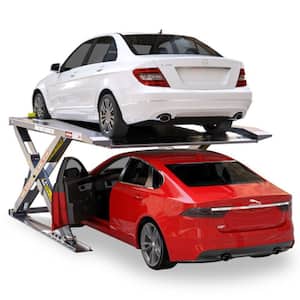 8.5 ft. Hydraulic Platform Parking Scissor Car Lift with 6000 lbs. Capacity