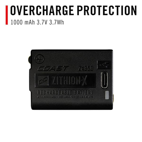 Coast Lithium Polymer Rechargeable Battery Pack for FL60R, FL75R