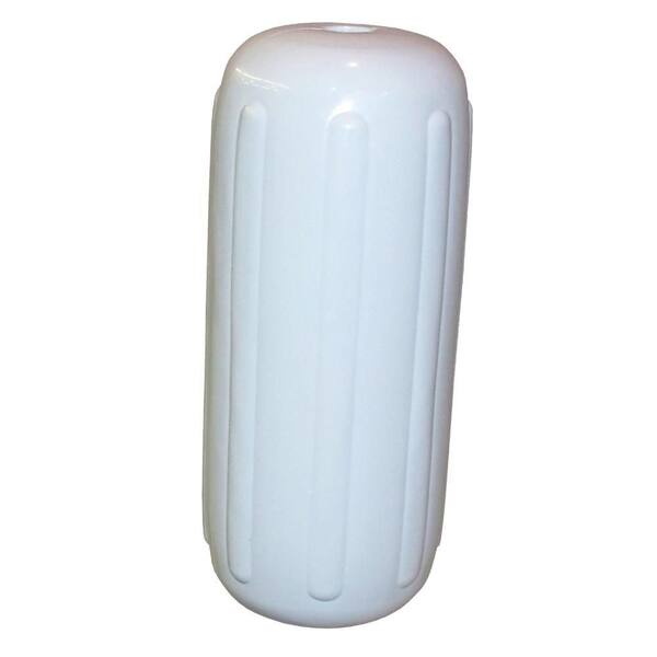 Dock Edge Twin Eye Dolphin Boat Fenders - 2-Pack Marine Grade Vinyl With Dockside Lines