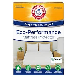 Eco Performance Zippered King Mattress Protector with Tencel