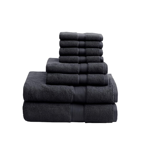 8 Pc Luxury Towel Set 100% Premium Cotton Bath Towels, Hand towel & wash  cloth!