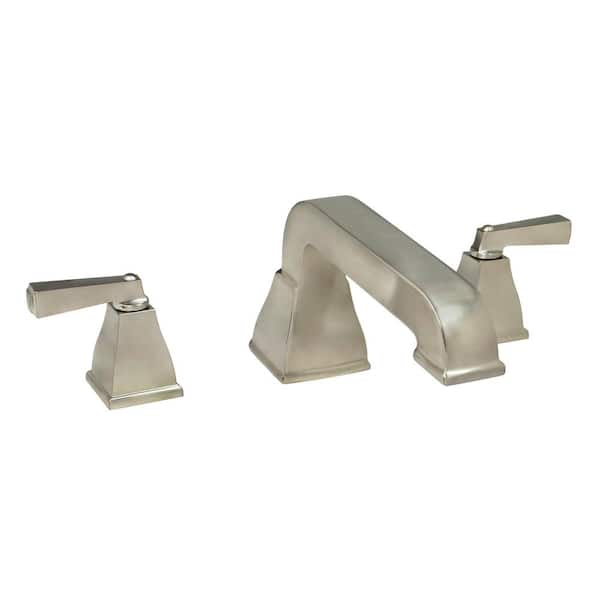 American Standard Town Square 2-Handle Deck-Mount Roman Tub Faucet in Brushed Nickel