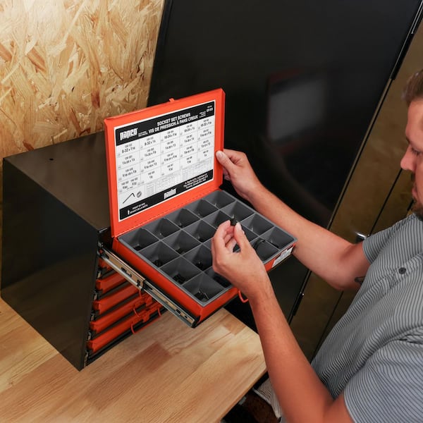 Socket Set Screws Assorted Master Pro Kit (191-Pieces) 020-629