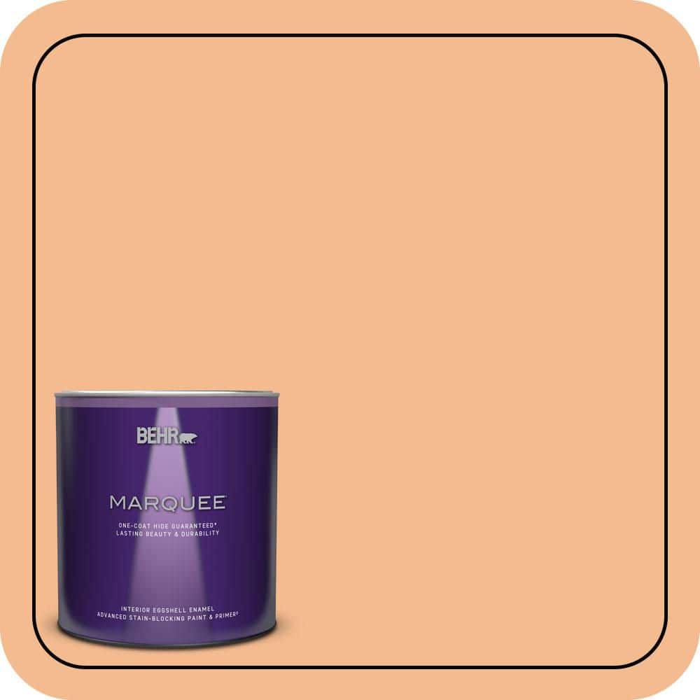 1 qt. #270D-4 Brandy Butter Eggshell Enamel Interior Paint & Primer product image for price tracking