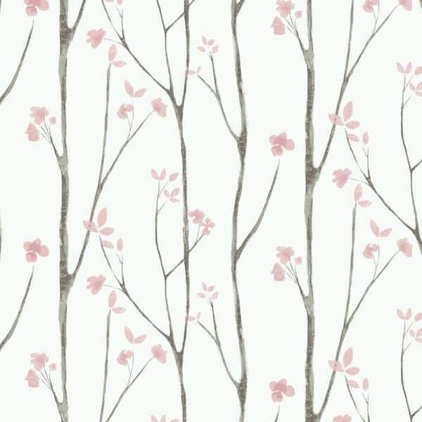 Pink Floral Contact Paper Peel and Stick Wallpaper Roll Set of 5 ...