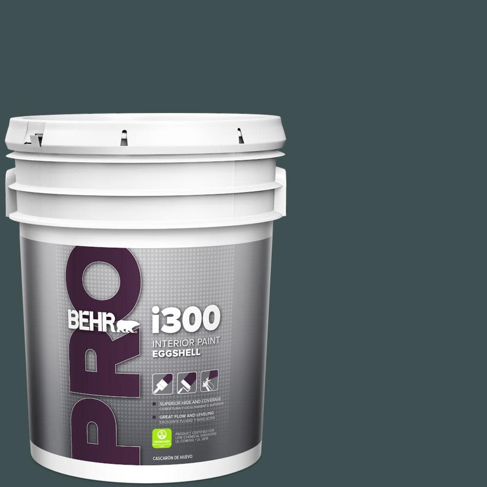 BEHR PRO 5 Gal. #S440-7 Thermal Eggshell Interior Paint PR33305 - The ...