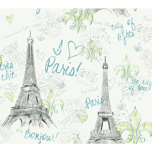 York Wallcoverings Paris Wallpaper