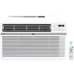 12,000 BTU Doe 115-Volts Window Air Conditioner Cools 550 sq. ft. with Remote in White