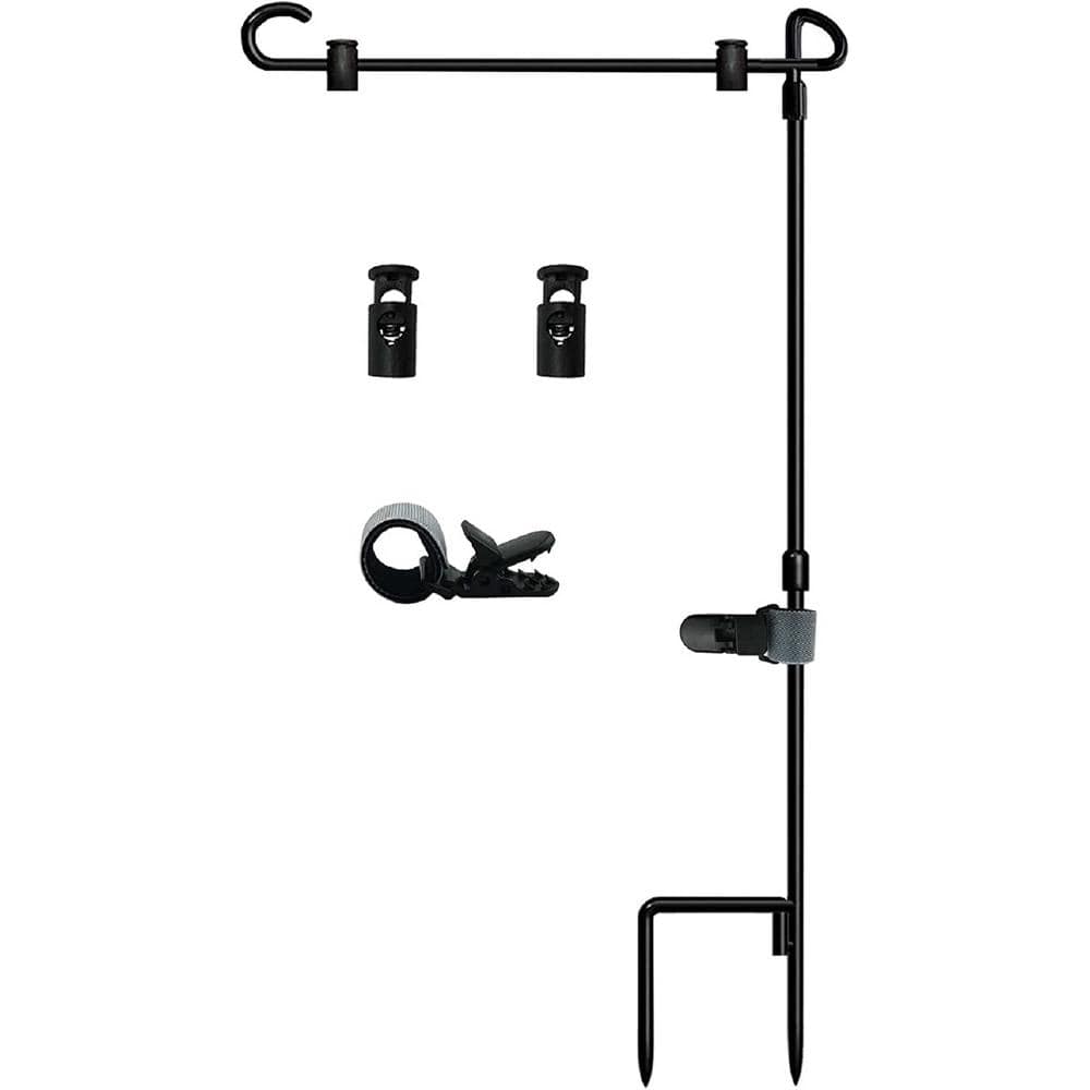 Wrought Iron Prong Holder Stand - Stand - Large 