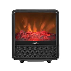 Duraflame 400 sq. ft. Black Portable Freestanding Electric Personal Cube Stove Heater