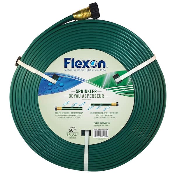 Flexon 0.75 in. Dia x 50 ft. 3-Tube Sprinkler Hose