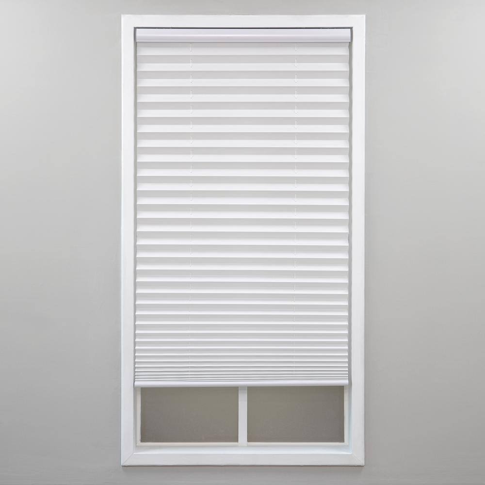 White Cordless Light Filtering Polyester Pleated Shades - 47.5 in. W x 64 in. L price history on PriceWatchPro