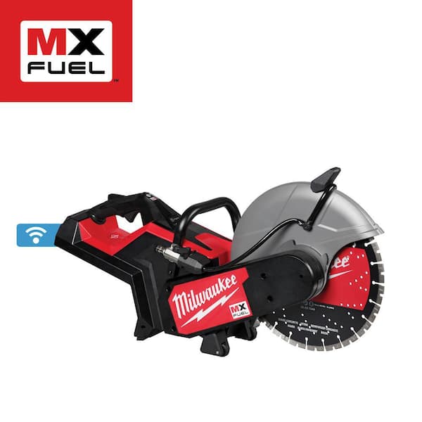 Milwaukee MX FUEL Lithium-Ion 14 in. Cut-Off Saw with RAPIDSTOP Brake and Diamond Ultra Segmented Blade (Tool-Only)