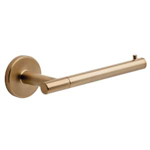Trinsic Single Post Toilet Paper Holder in Champagne Bronze