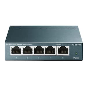 TL-SG105,5 Port Gigabit Ethernet Hub Navy Blue - (1-Pack)
