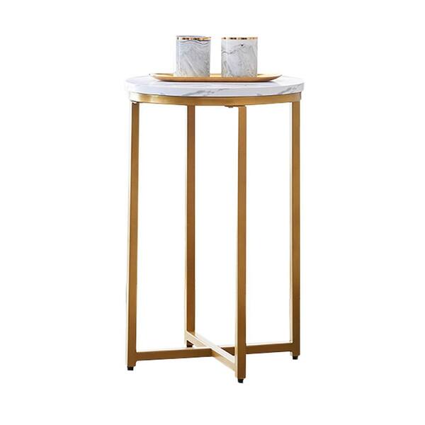Tatayosi Classic and Simple Outdoor Wooden Side Table Patio End Table P