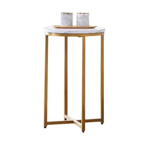 Tatayosi Classic and Simple Outdoor Wooden Side Table Patio End Table
