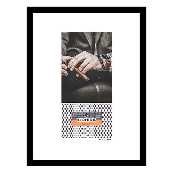 VENICE BEACH Collections Every Man Strives to Be a Cigars Man I by Fairchild Paris Framed Graphic Print Abstract Poster Art Print 18 in. x 14 in.