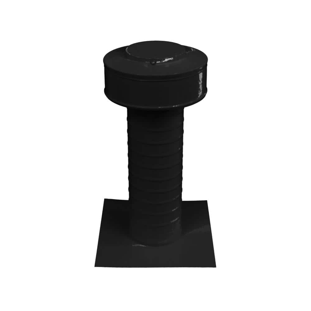 14 Inch Black HDPE Lid With Vent, 34701243